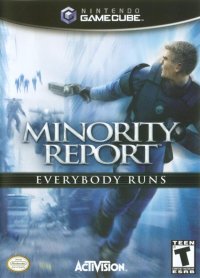 Minority Report Gamecube US box art